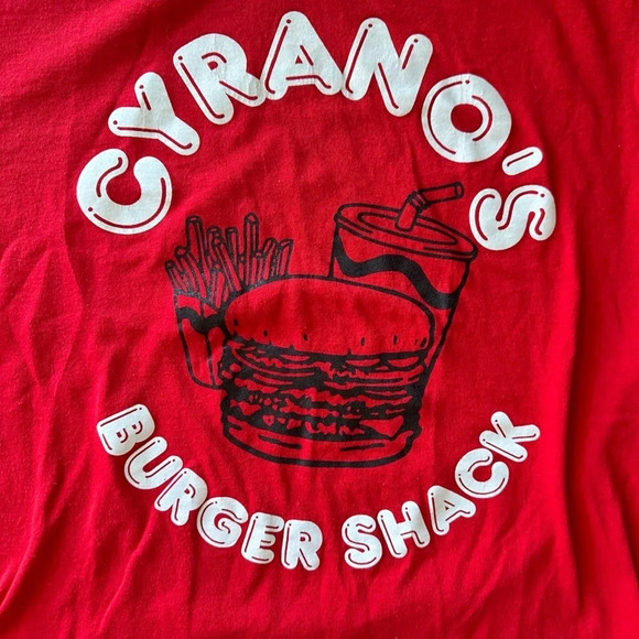 Cyrano’s Burger Shack Graphic Tee Medium - Picture 2 of 3
